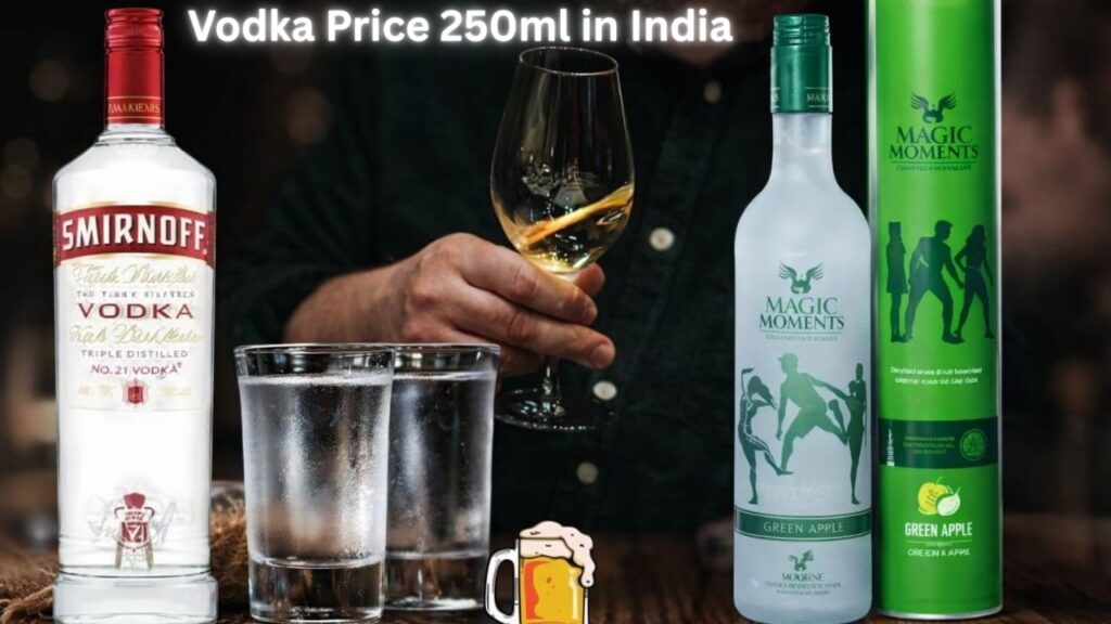 Vodka Price 250ml in India