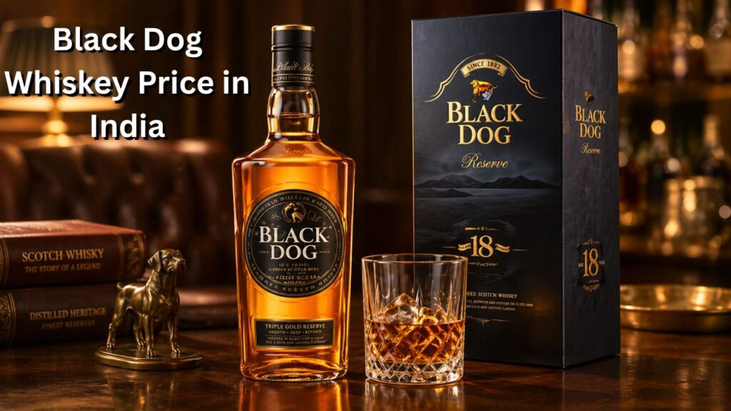 Black Dog Whiskey Price in India