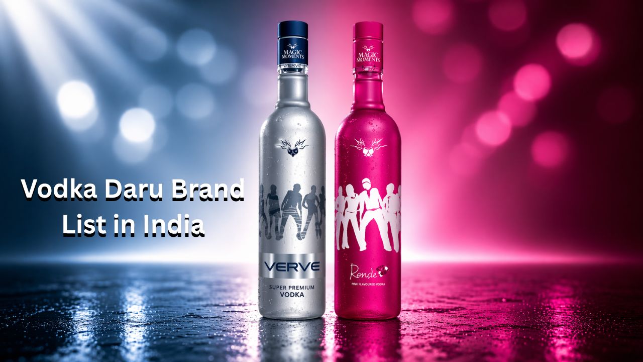 Vodka Daru Brand List in India