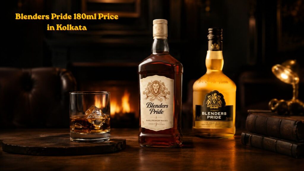 Blenders Pride 180ml Price in Kolkata 2026 | Latest Whisky Rates & Buying Guide